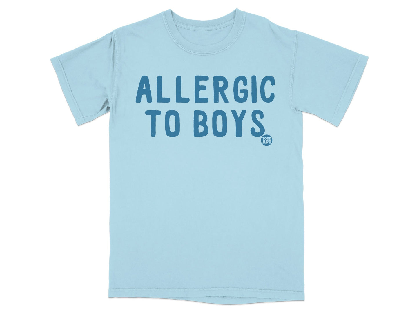 Allergic to Boys Todd Art Graphic T-shirt Product