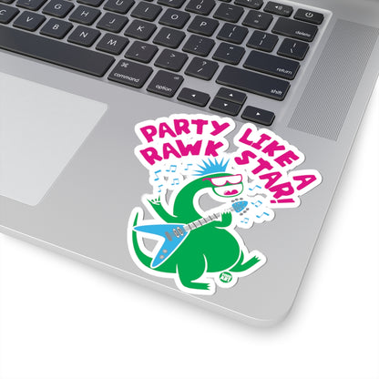 Party Rawk StarTodd Art Sticker