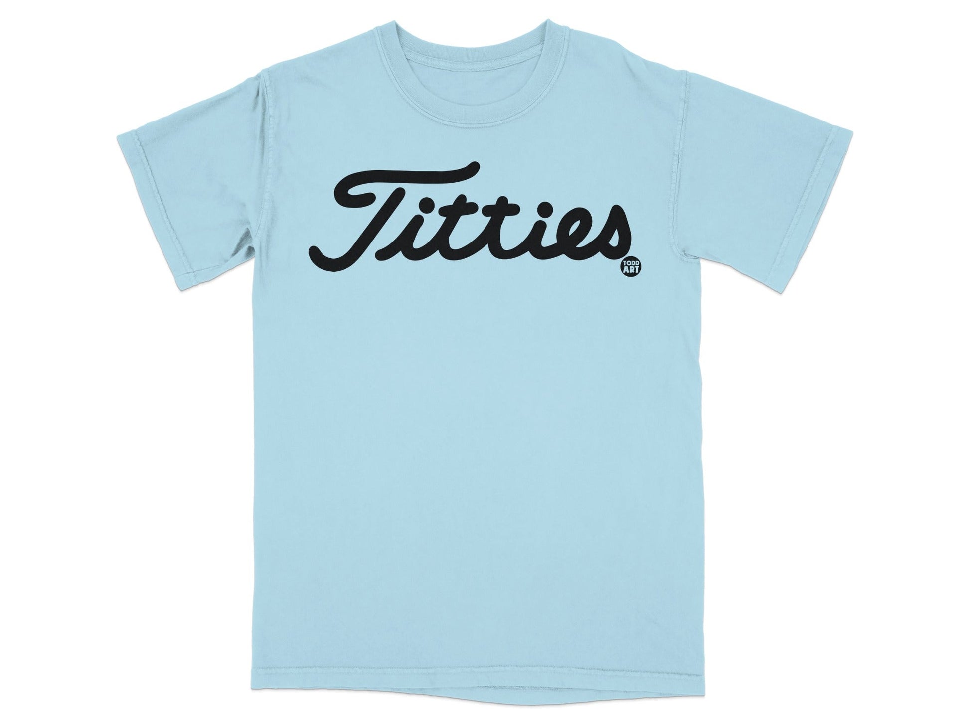 Trendy Graphic Titties Print T-Shirt for Casual Wear