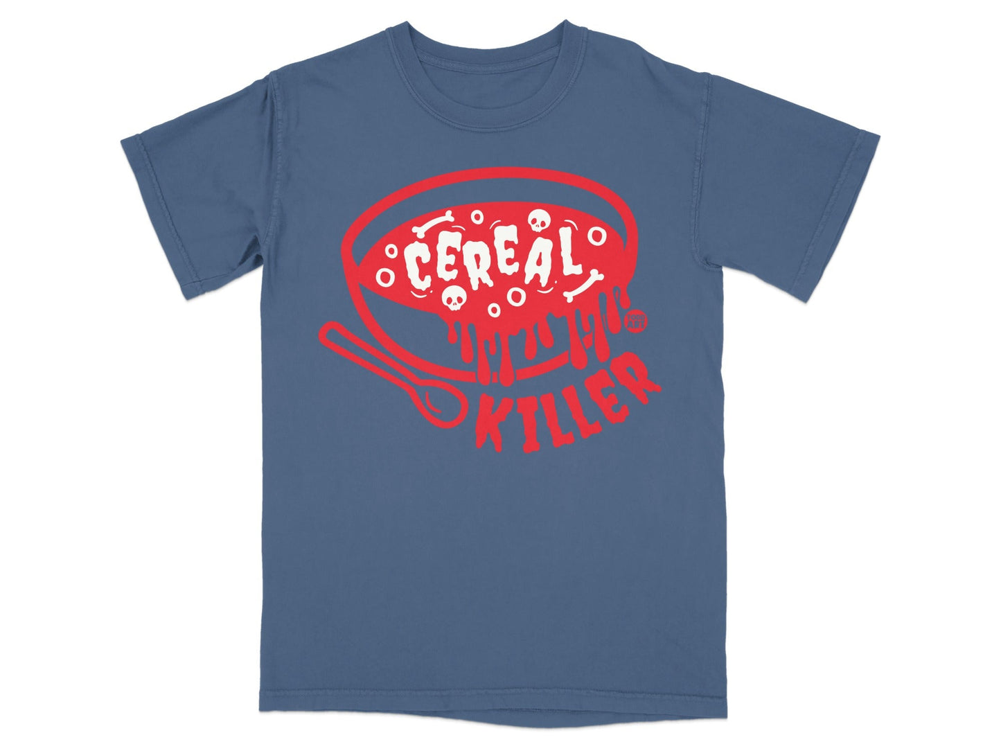 Cereal Killer Graphic Tee Shirt Retro Horror Style