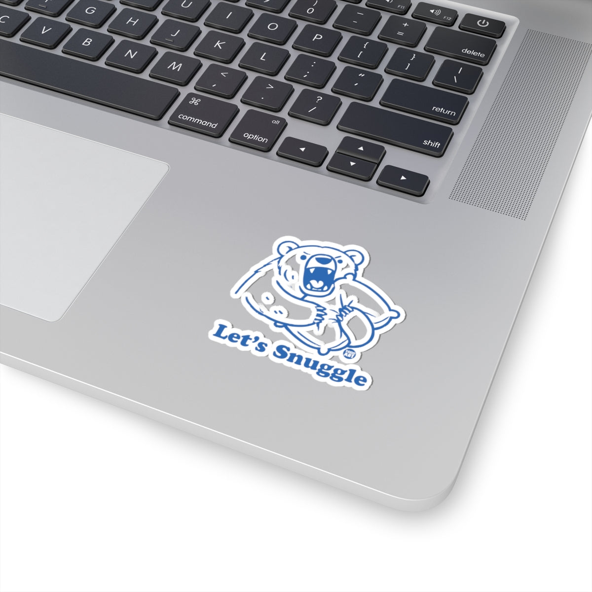 Let's SnuggleTodd Art Sticker