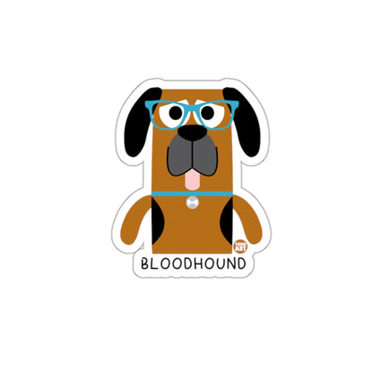 Bloodhound Cartoon Illustration Canine Sticker