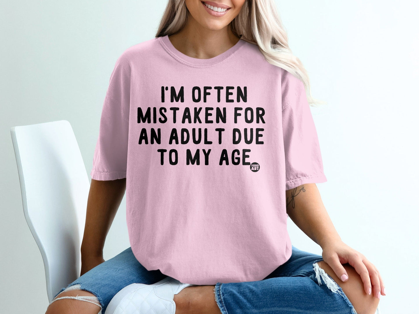 I'm Often Mistaken for an Adult Due to My Age Shirt