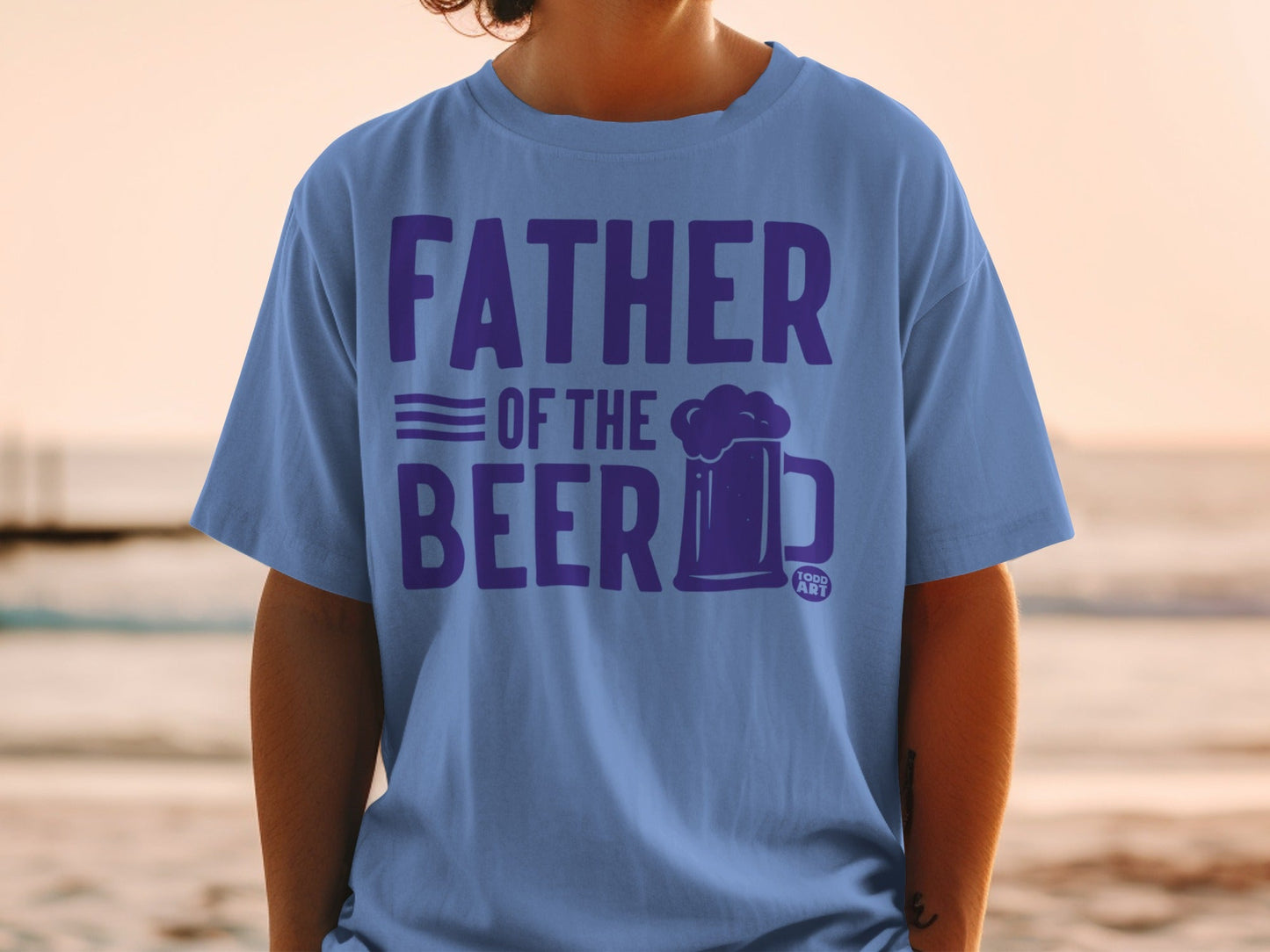 Father of the Beer Funny Drinking Themed T-Shirt