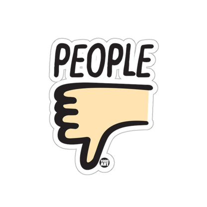 Thumbs Down People Todd Art Sticker Design