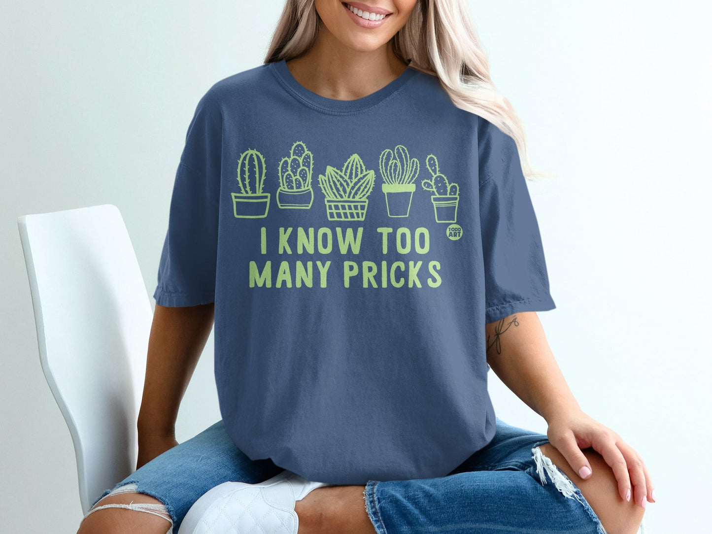 I Know Too Many Pricks Graphic T-Shirt