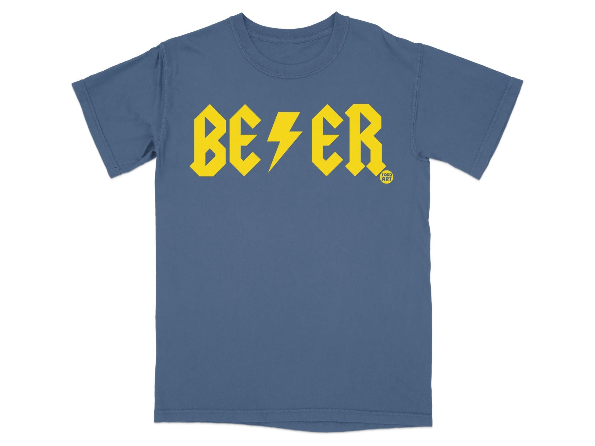 Bold Retro Lightning BZR Graphic T-shirt