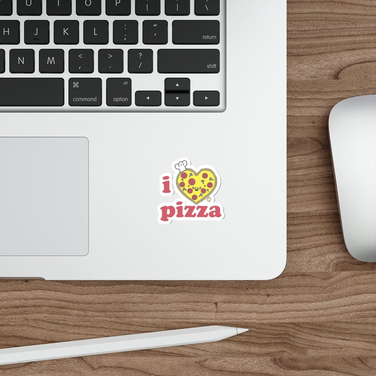 I Love Pizza Sticker for Laptops Desks and More