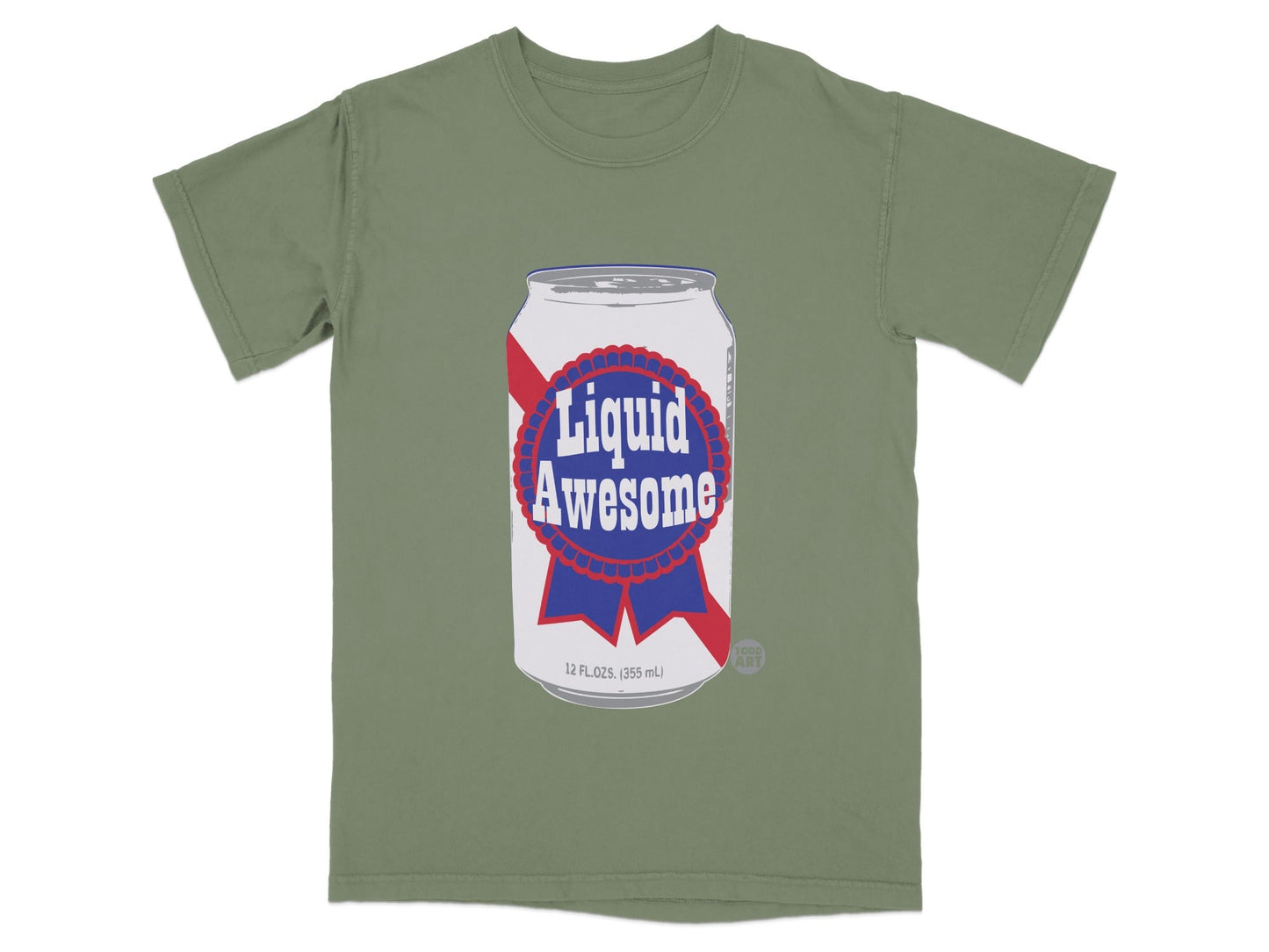 Liquid Awesome Can Design Graphic T-Shirt