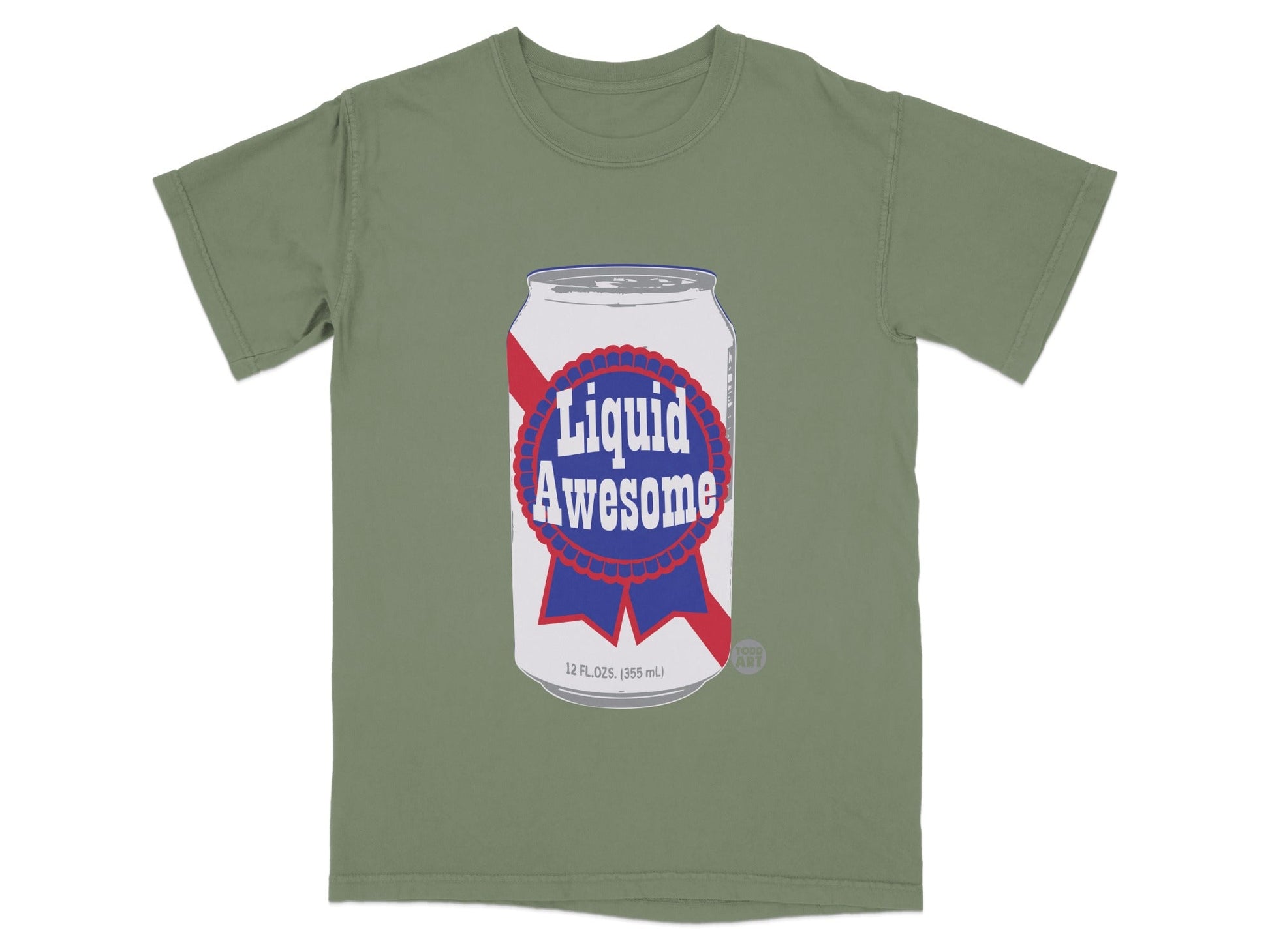 Liquid Awesome Can Design Graphic T-Shirt