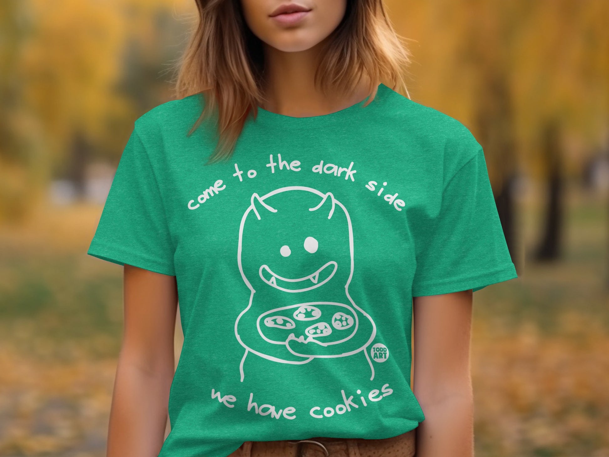 Funny Come to the Dark Side We Have Cookies Shirt