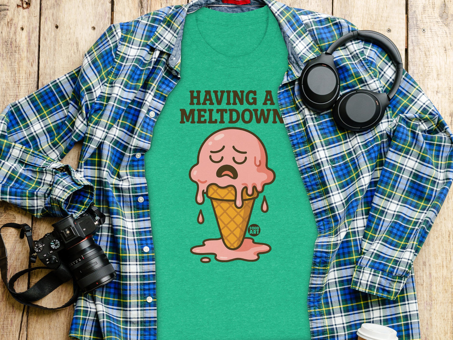 Having a Meltdown Ice Cream T-Shirt product