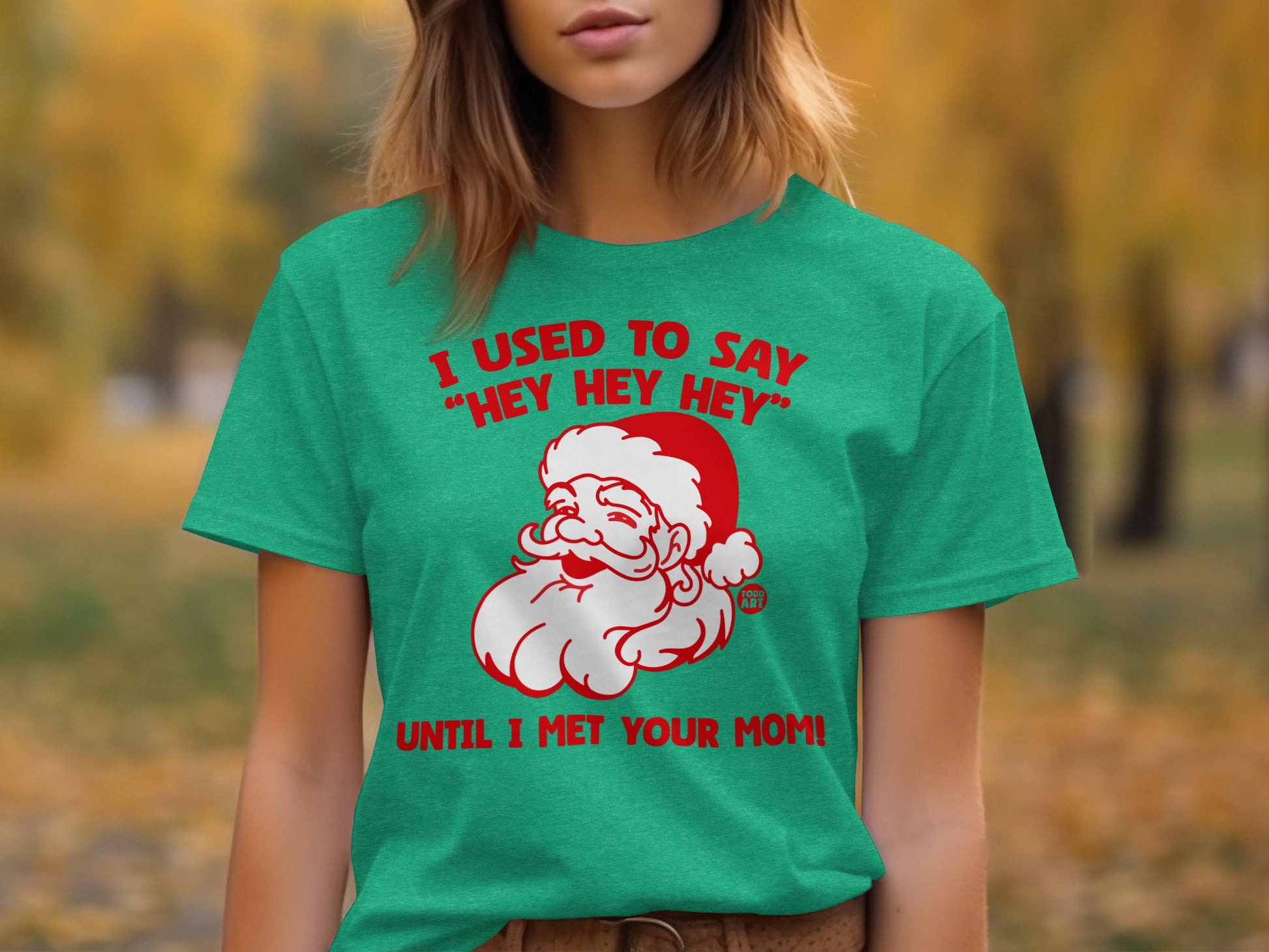 Funny Santa Hey Hey Hey Until I Met Your Mom Shirt