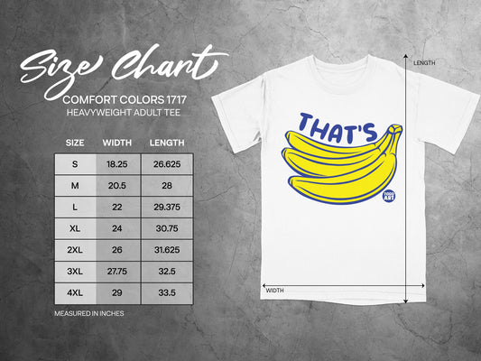 That's Bananas Comfort Colors 1717 Shirt product type