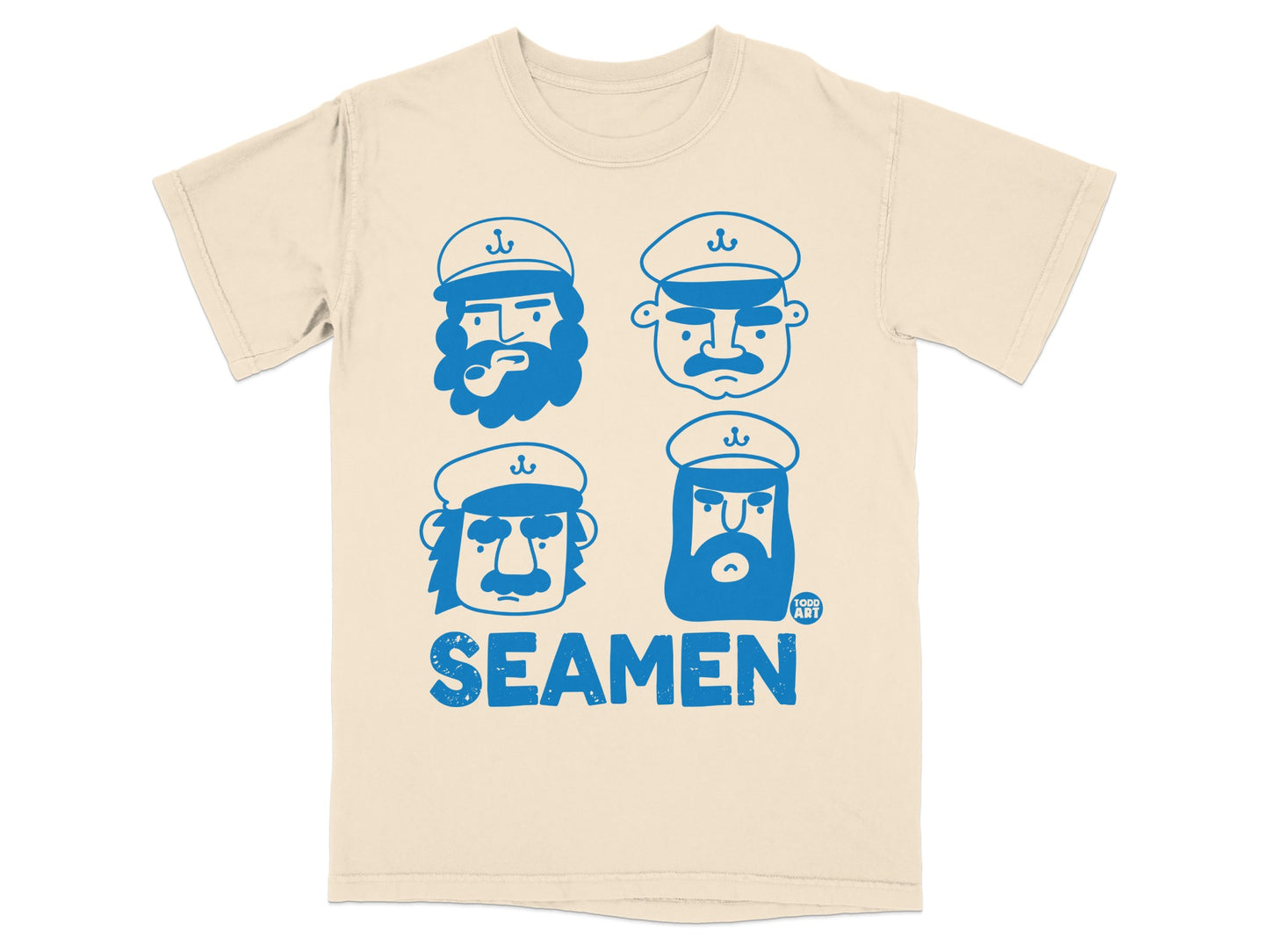 Cartoon Sailor Faces Seamen Todd Art product type