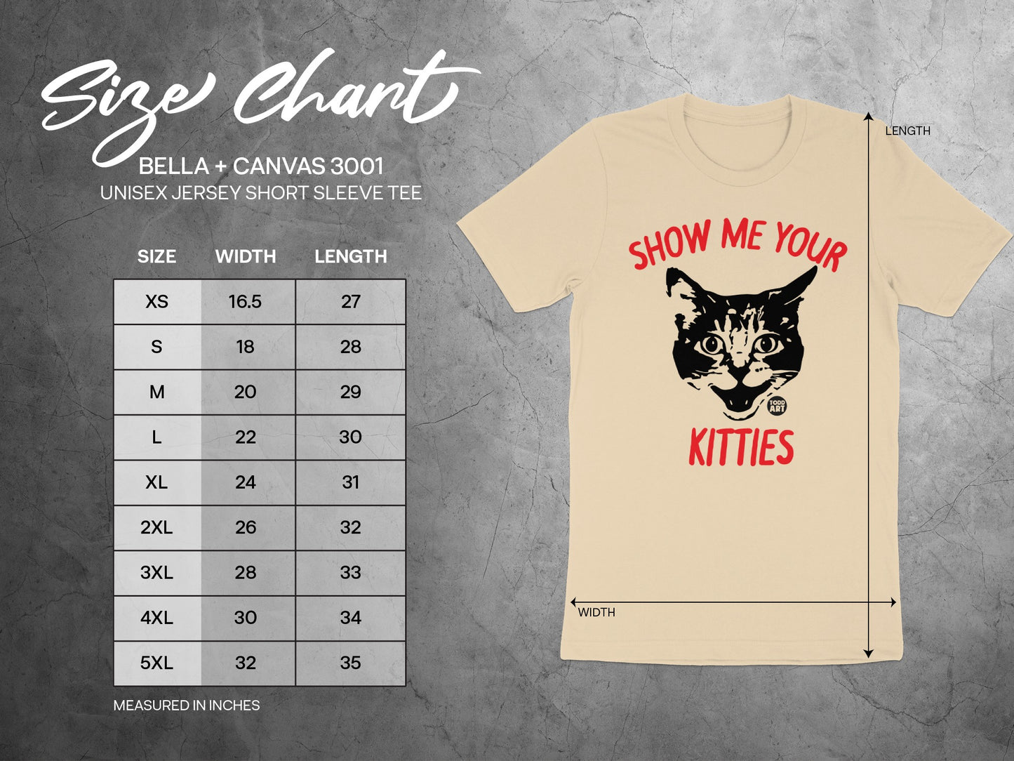 Show Me Your Kitties Unisex Jersey Short Sleeve Tee