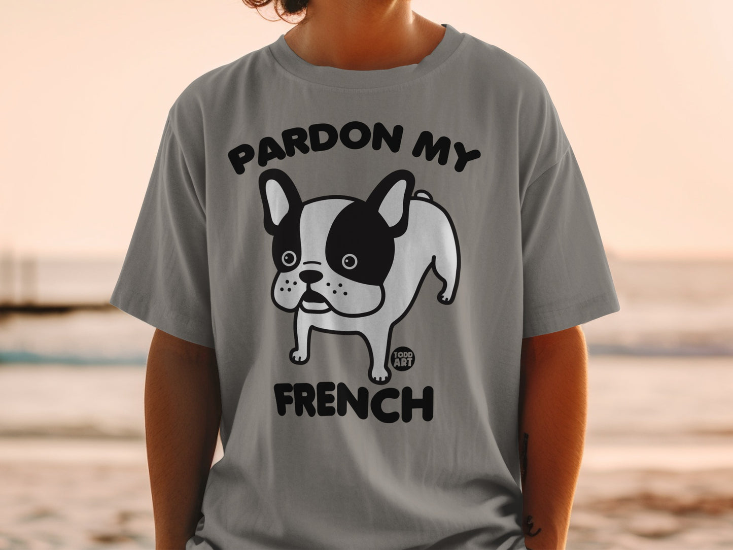 Pardon My French Bulldog Graphic T-Shirt