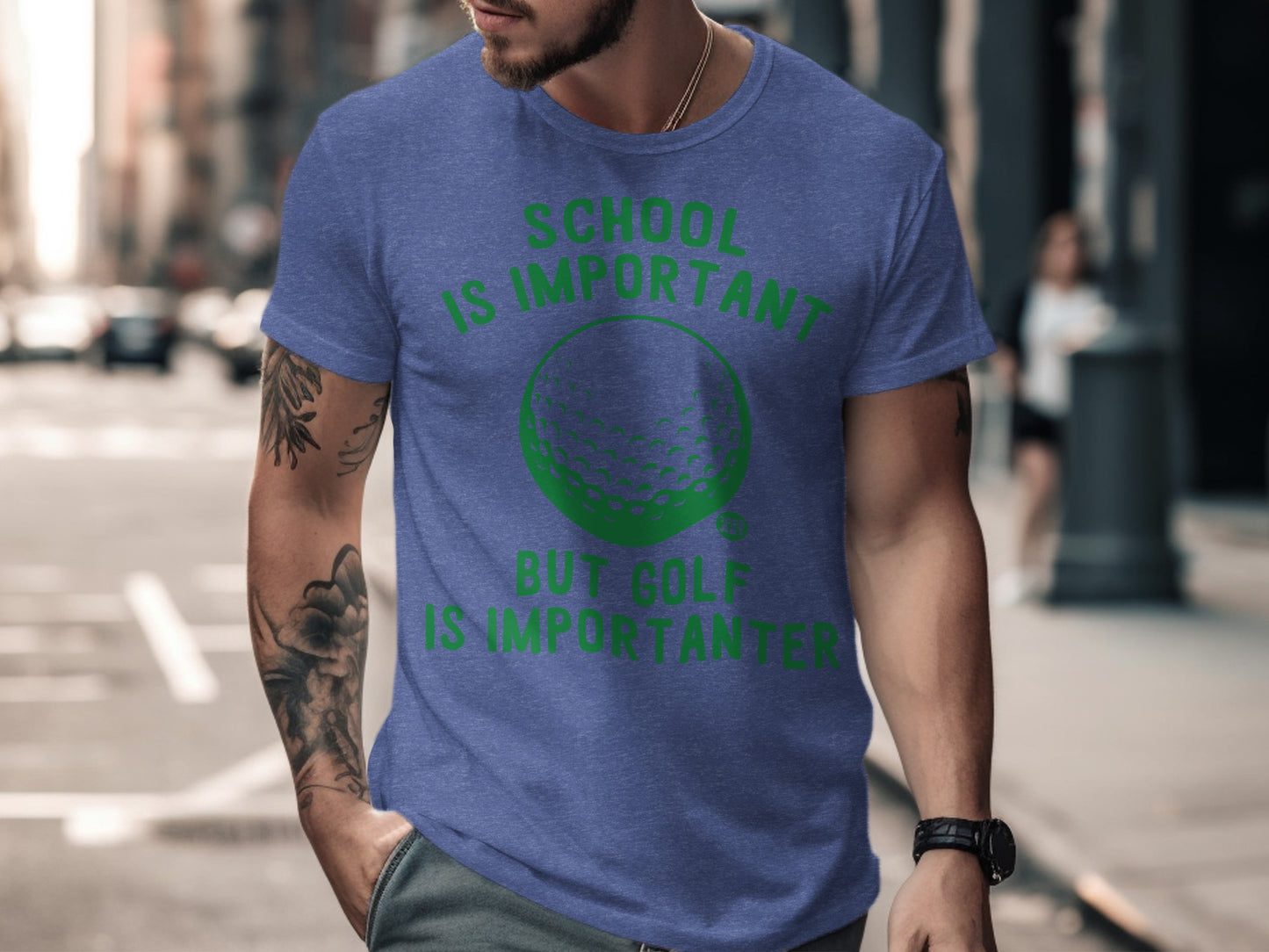 School Is Important But Golf Is Importanter T-Shirt