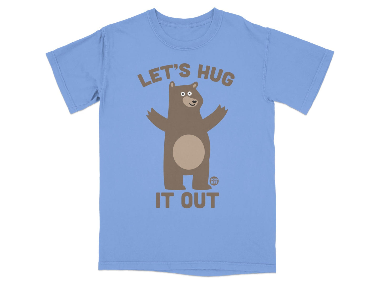 Let's Hug It Out Bear Graphic T-Shirt
