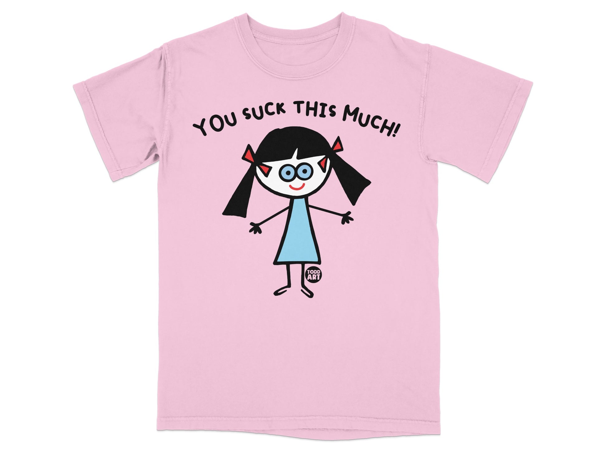 You Suck This Much Cartoon Character T-Shirt
