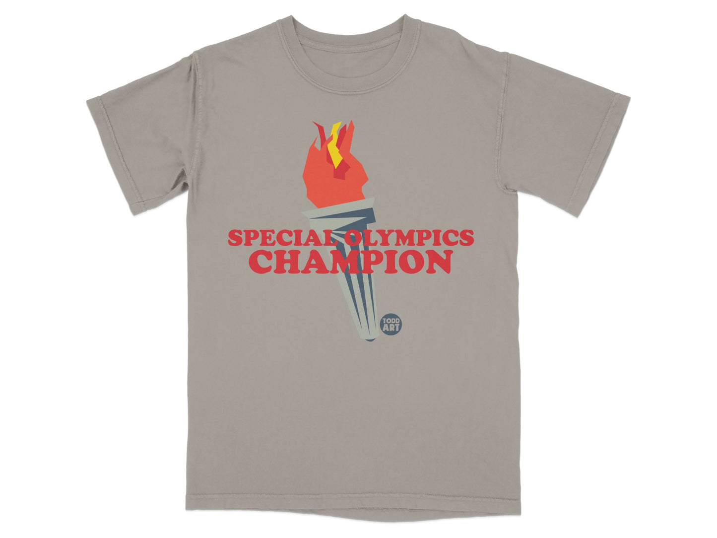Special Olympics Champion Victorious Torch Graphic product type