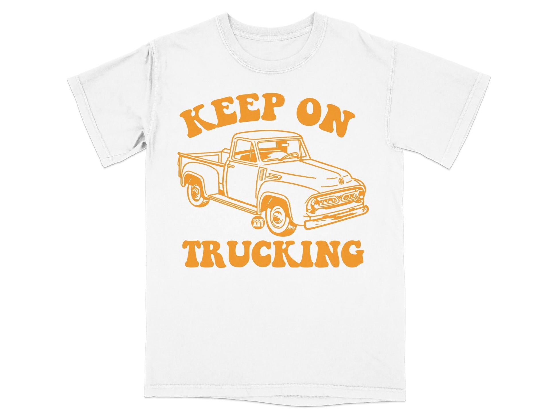 Keep On Trucking Graphic Tee for Truck Lovers