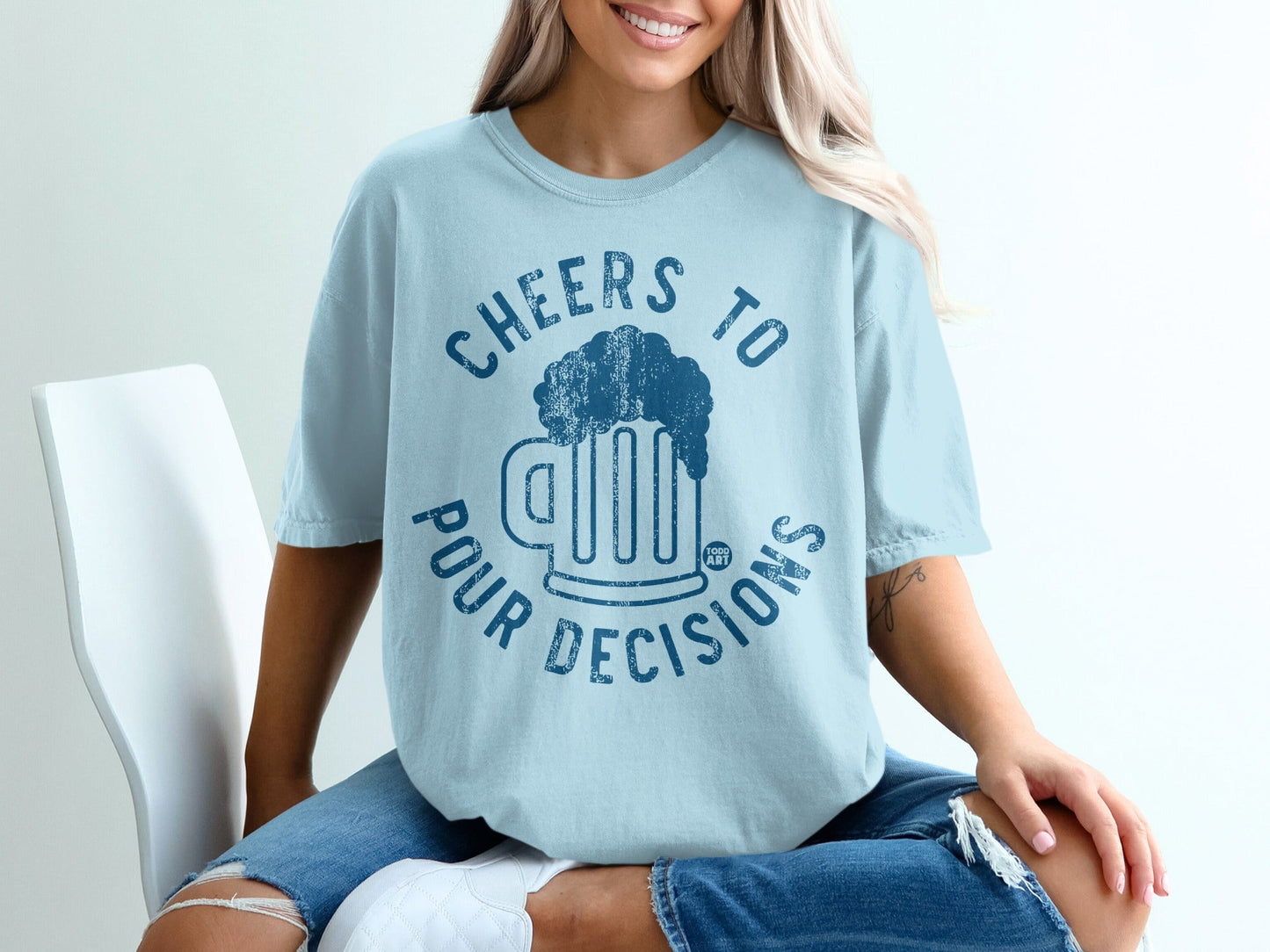 Cheers to Pour Decisions Graphic Tee