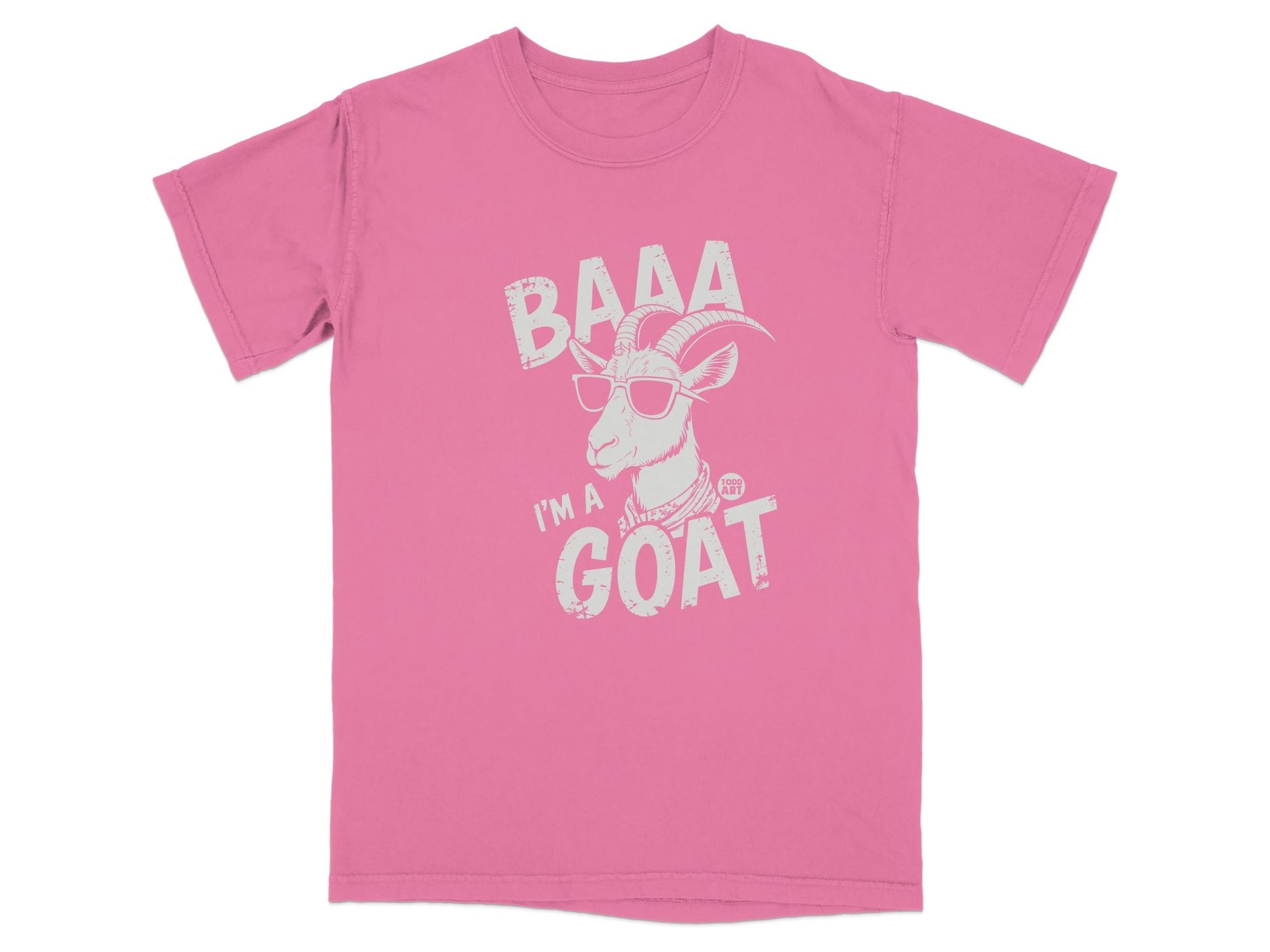BAAA I'M A GOAT Graphic Tee Fun Animal Design