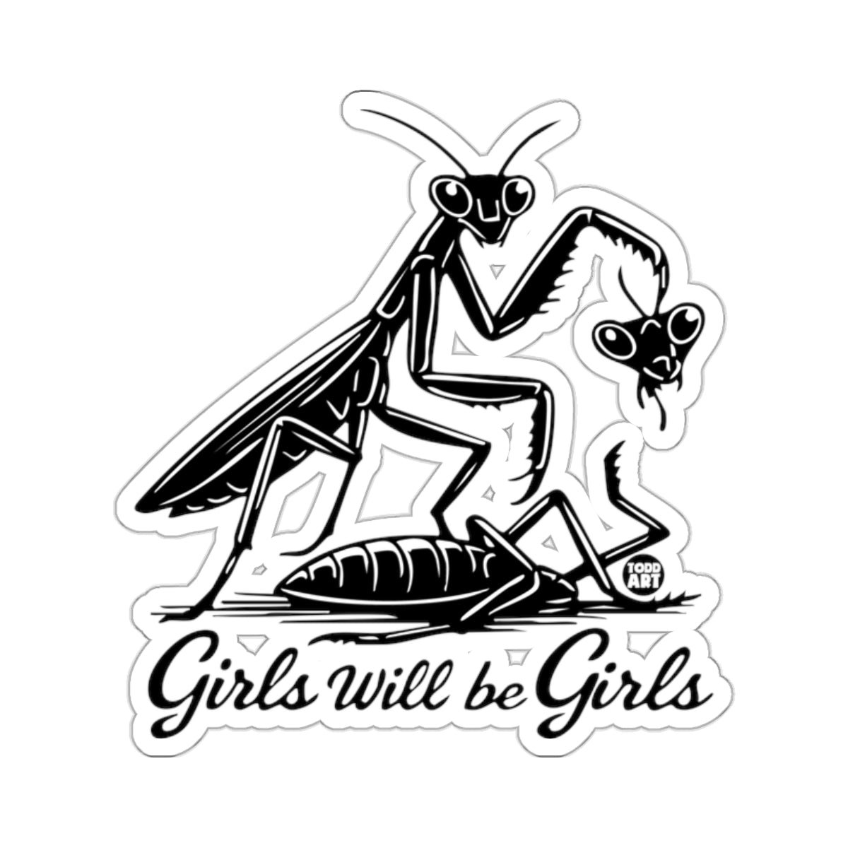 Praying Mantis Cannibalism Girls will be Girls 