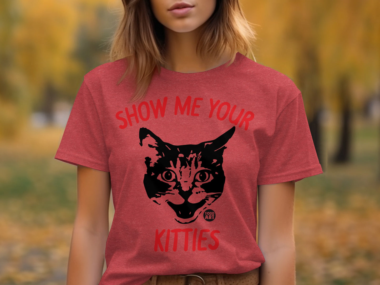 Show Me Your Kitties Cat Lover T-shirt