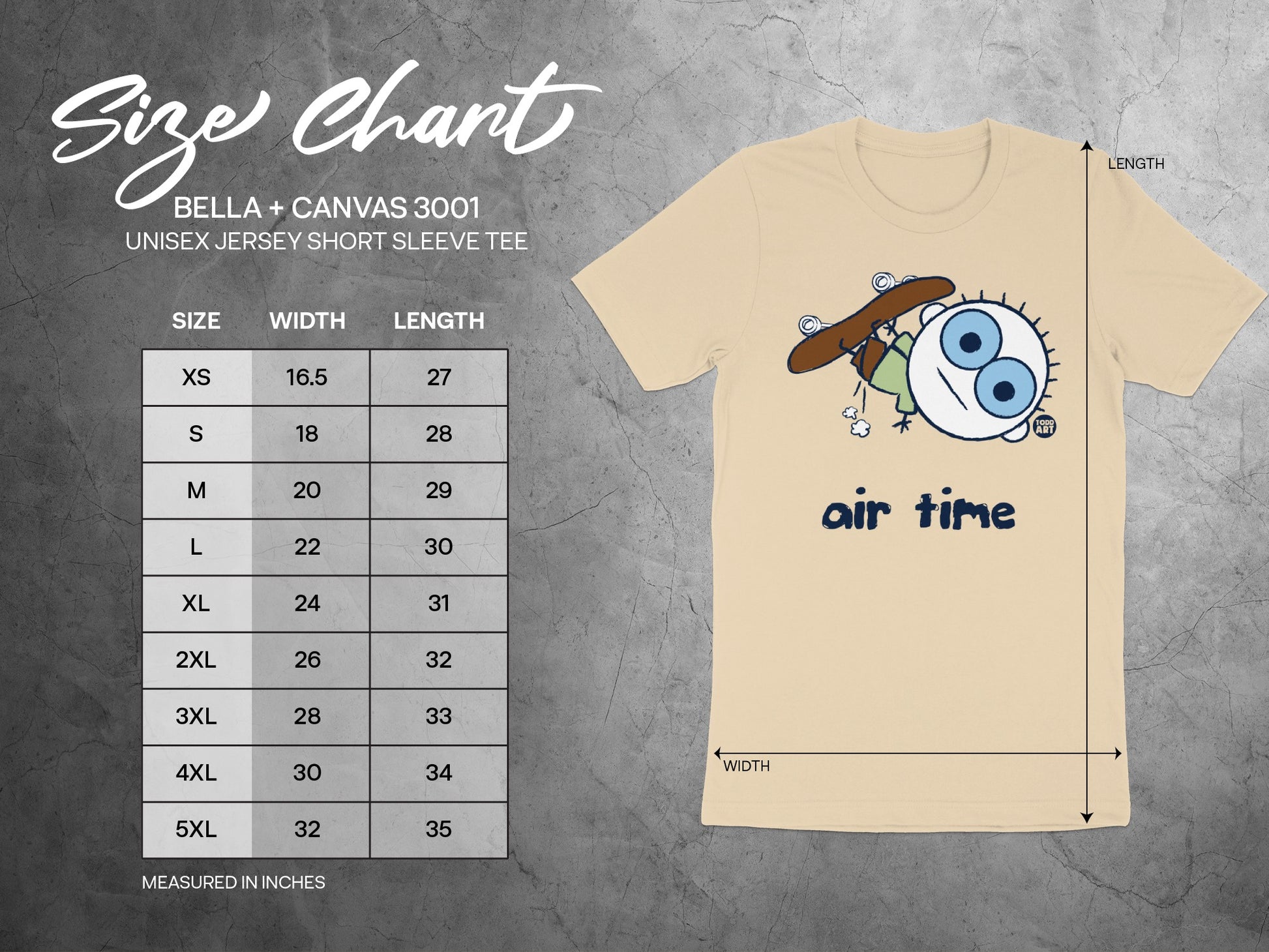Air Time Graphic Unisex Jersey T-Shirt