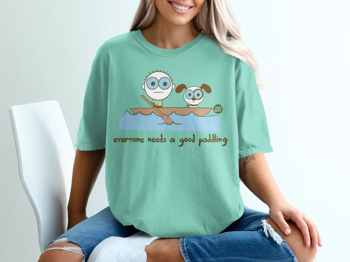 Everyone Needs a Good Paddling Funny T-shirt