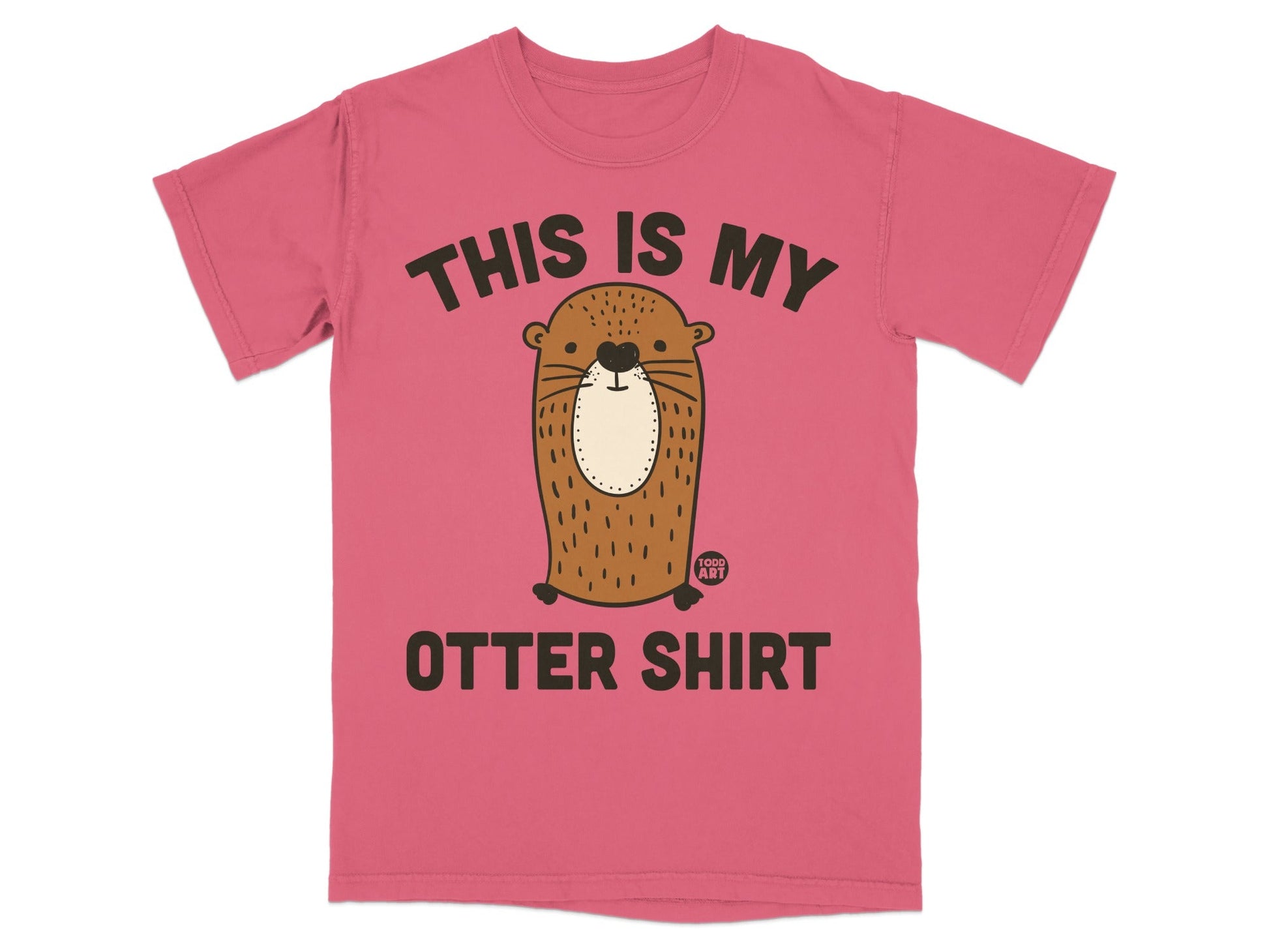 This Is My Otter Shirt Funny Casual Graphic Tee