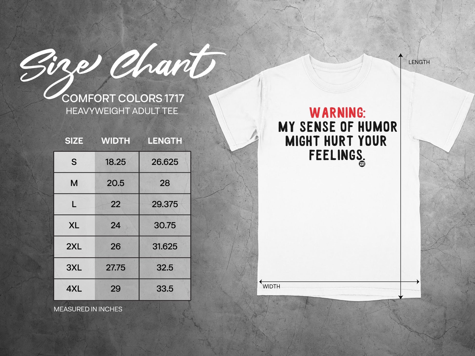 Warning My Sense of Humor Might Hurt Feelings Tee