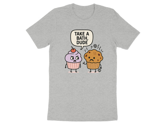 Funny Take A Bath Dude Cartoon T-Shirt Product
