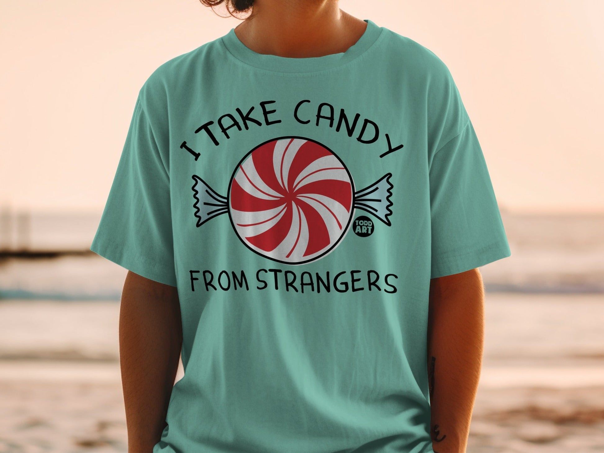 I Take Candy From Strangers Graphic Tee
