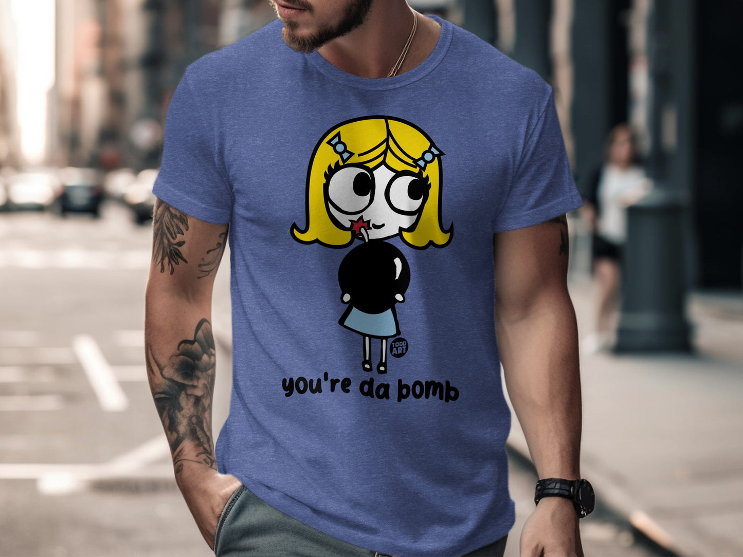 You're Da Bomb Graphic T-Shirt For Adults