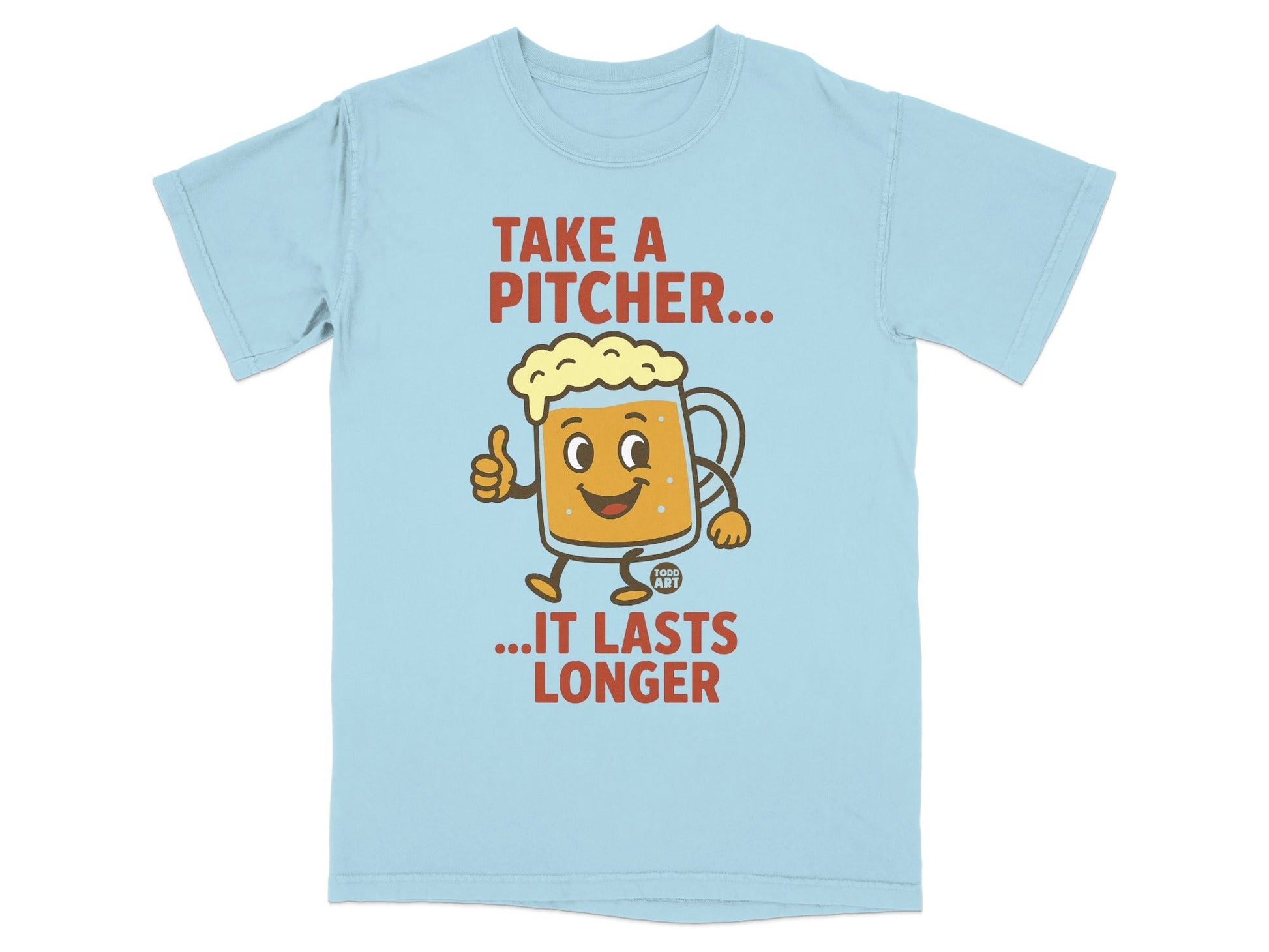 Take A Pitcher It Lasts Longer Graphic Tee