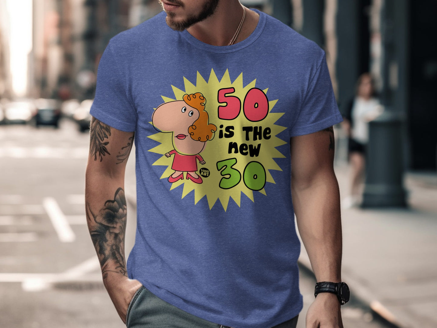Funny 50 is the New 30 Birthday Celebration T-Shirt