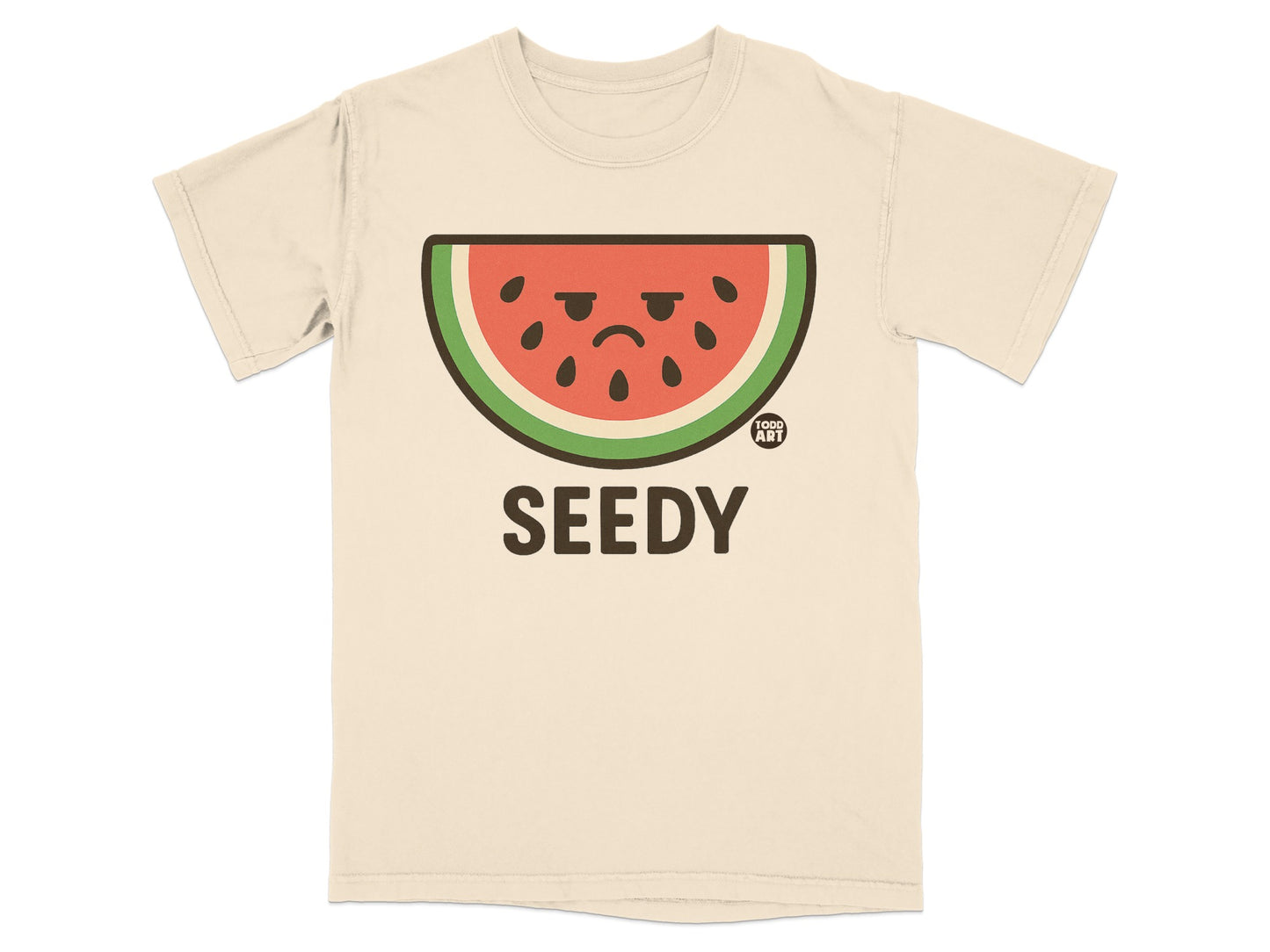 Sad Watermelon Seedy Funny Fruit Design product type