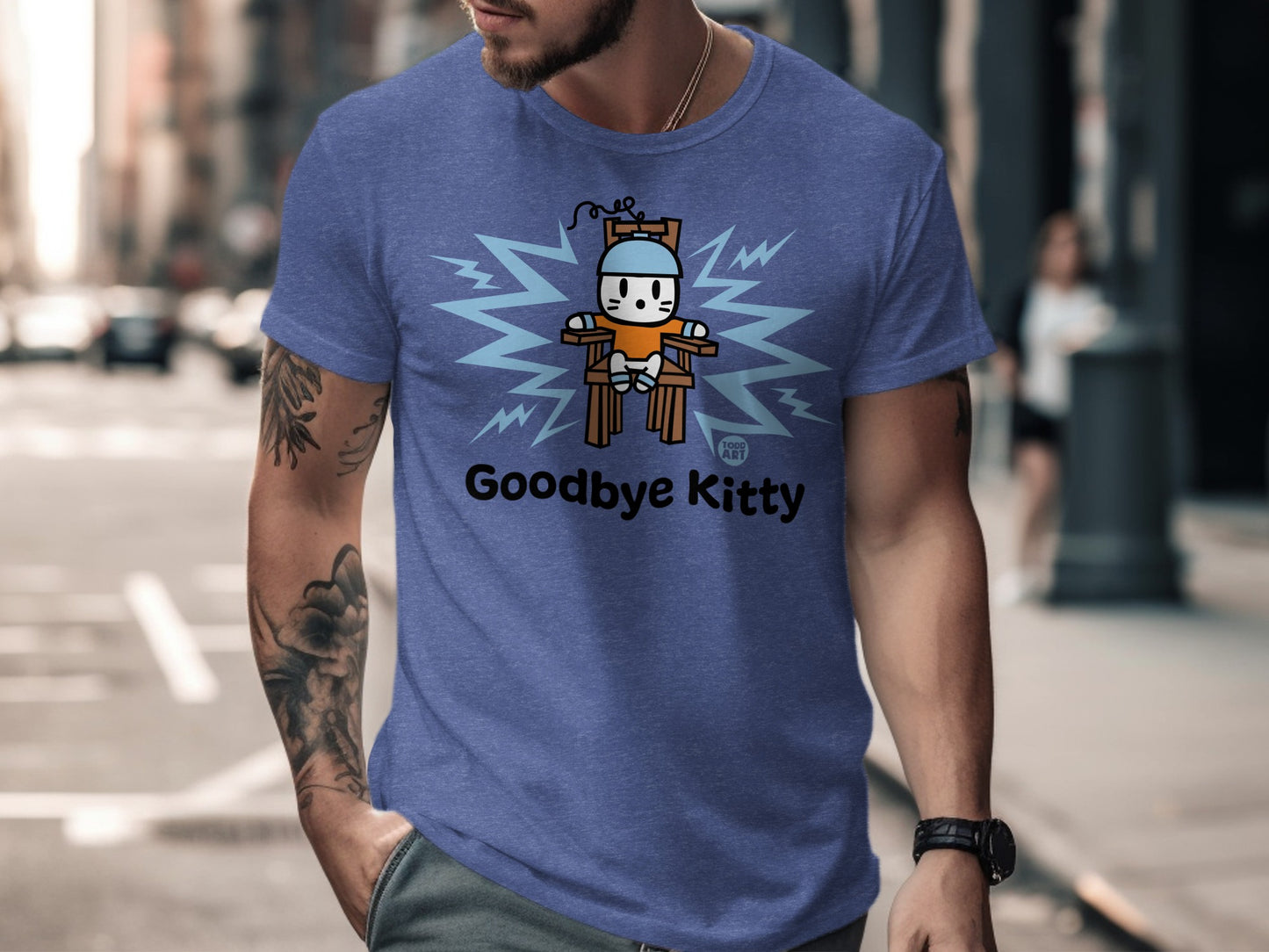 Goodbye Kitty Graphic Tee for Casual and Fun Style