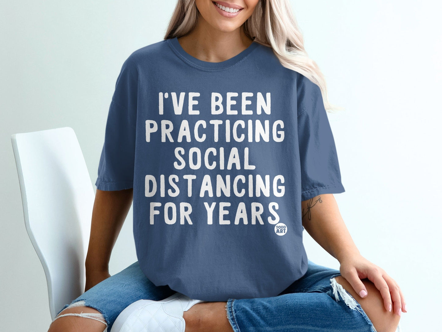 I've Been Practicing Social Distancing For Years Shirt