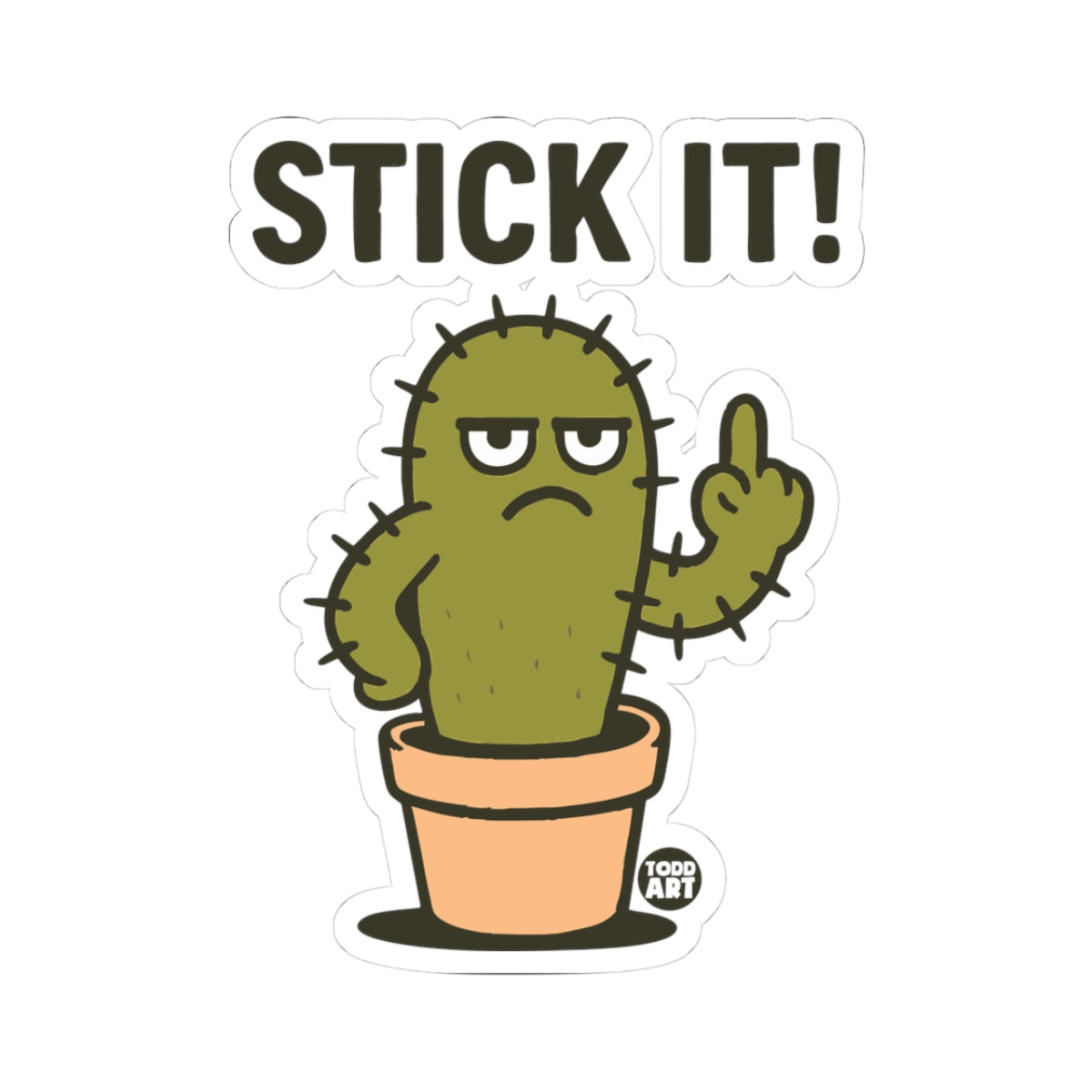 Stick ItTodd Art Sticker