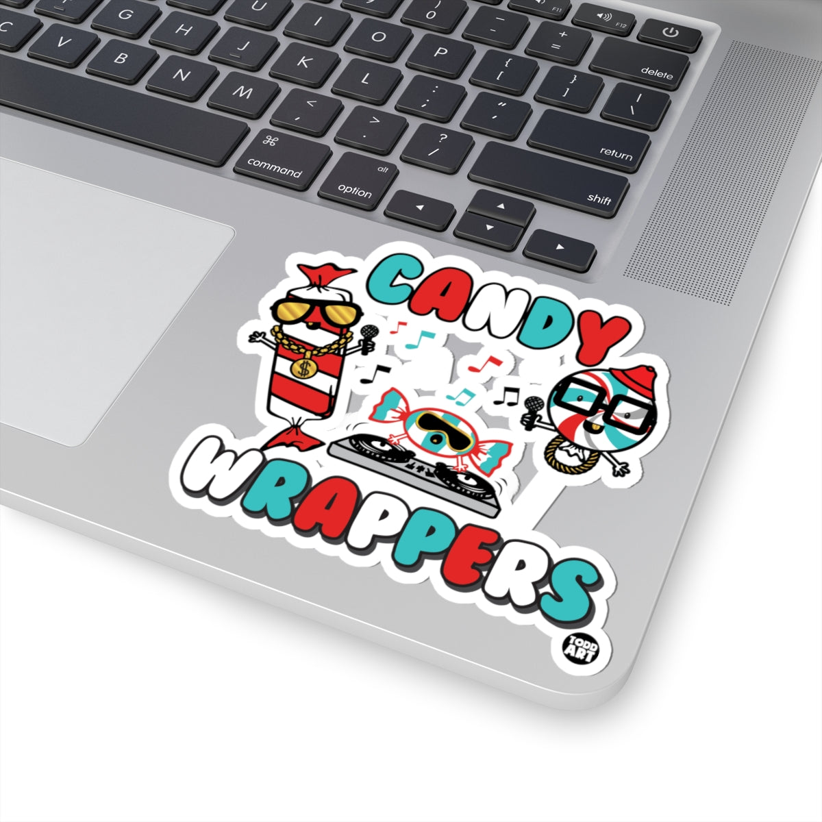 Candy WrappersTodd Art Sticker