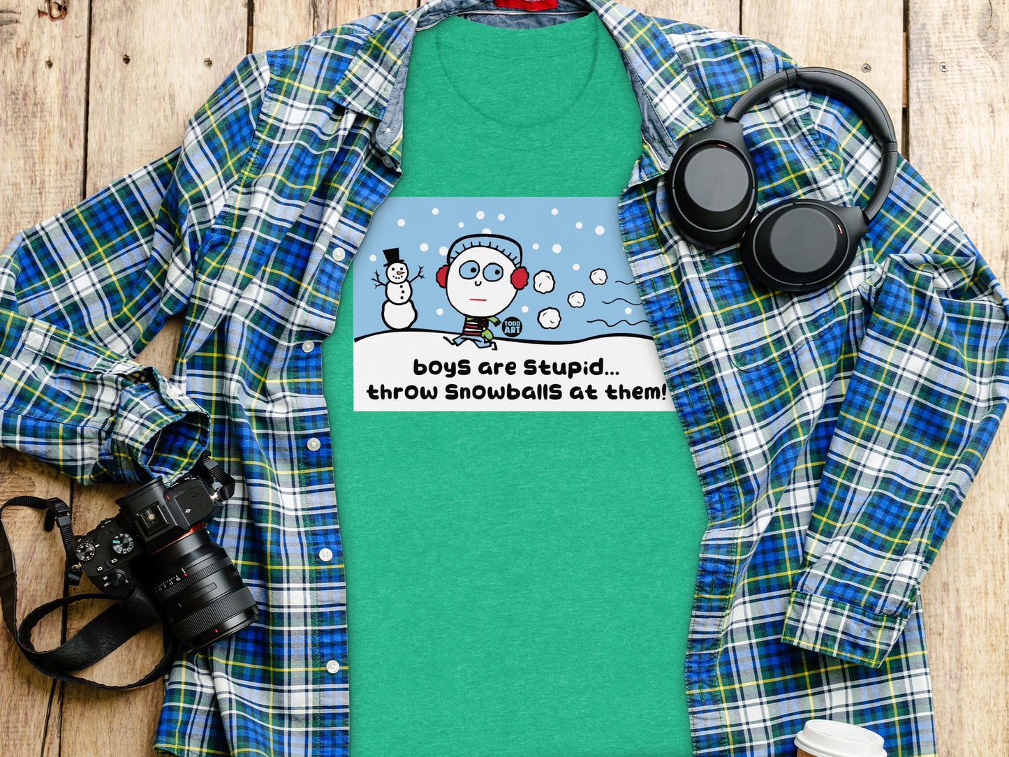 Boys Are Stupid Throw Snowballs at Them t-shirt