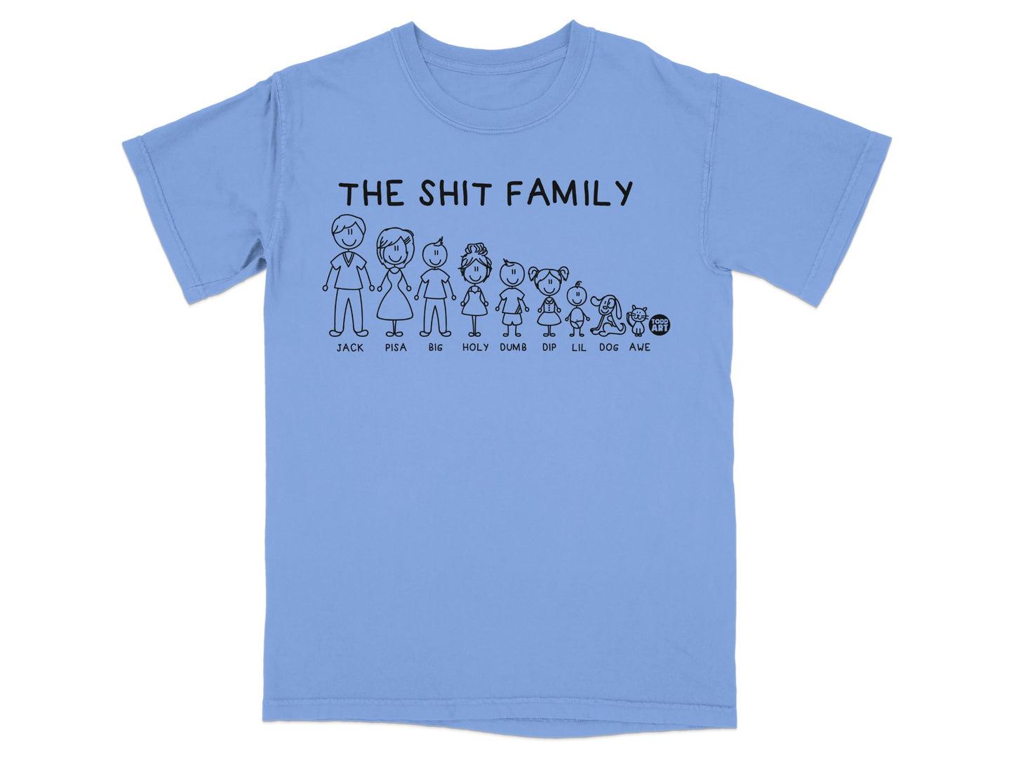 THE SHIT FAMILY Cartoon Characters JACK PISA BIG HOLY product type