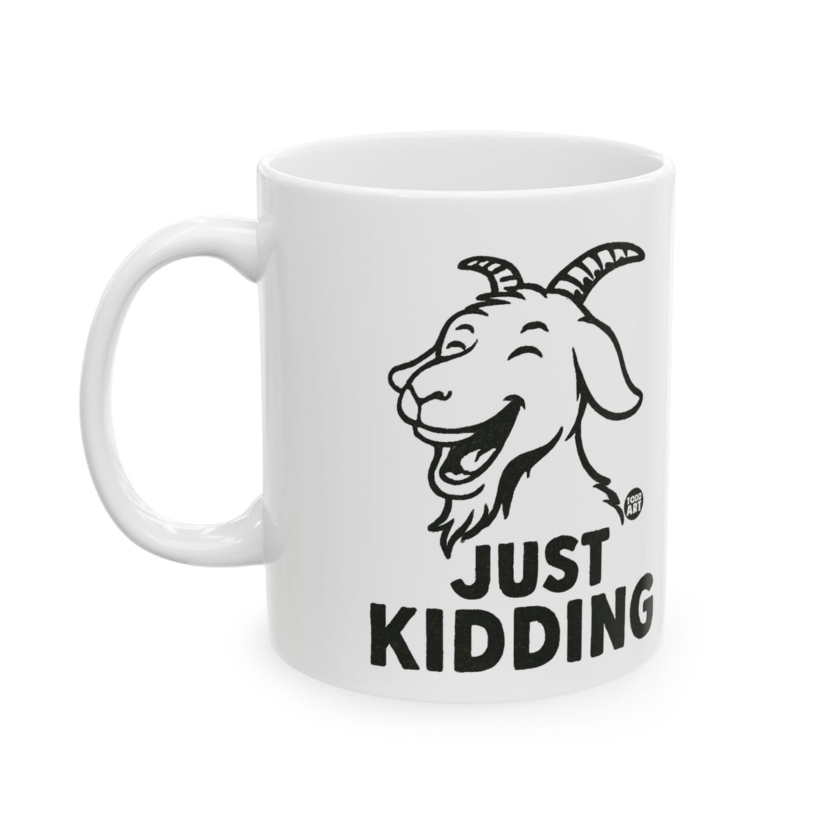 Goat Mischief Todd Art Mug