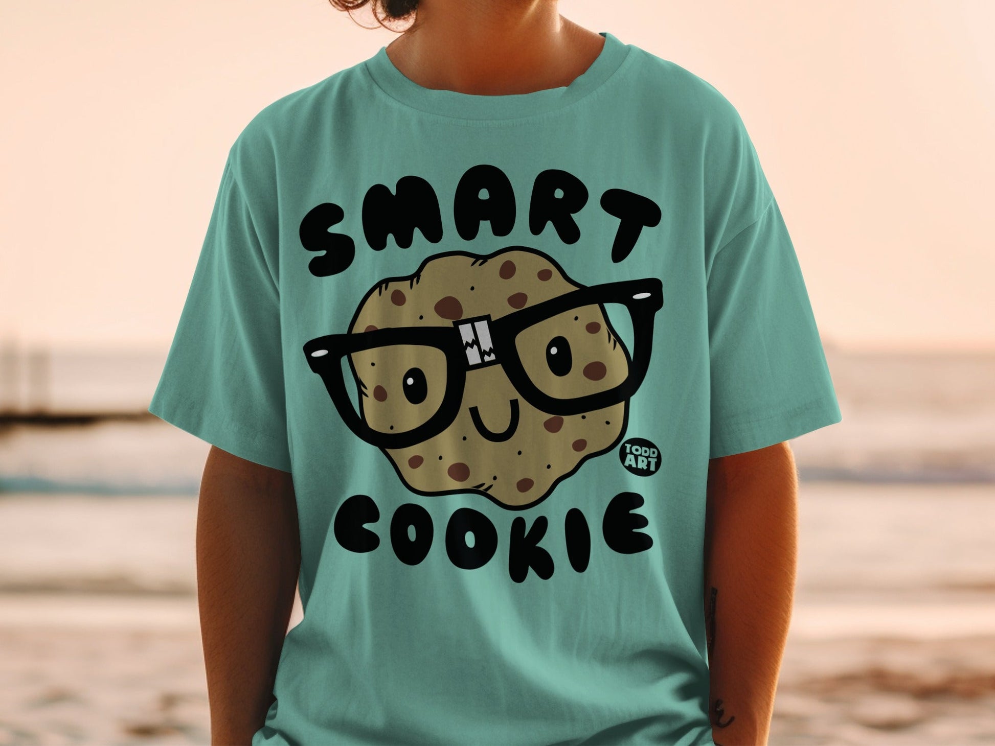 Smart Cookie T-Shirt with Adorable Cookie Graphic