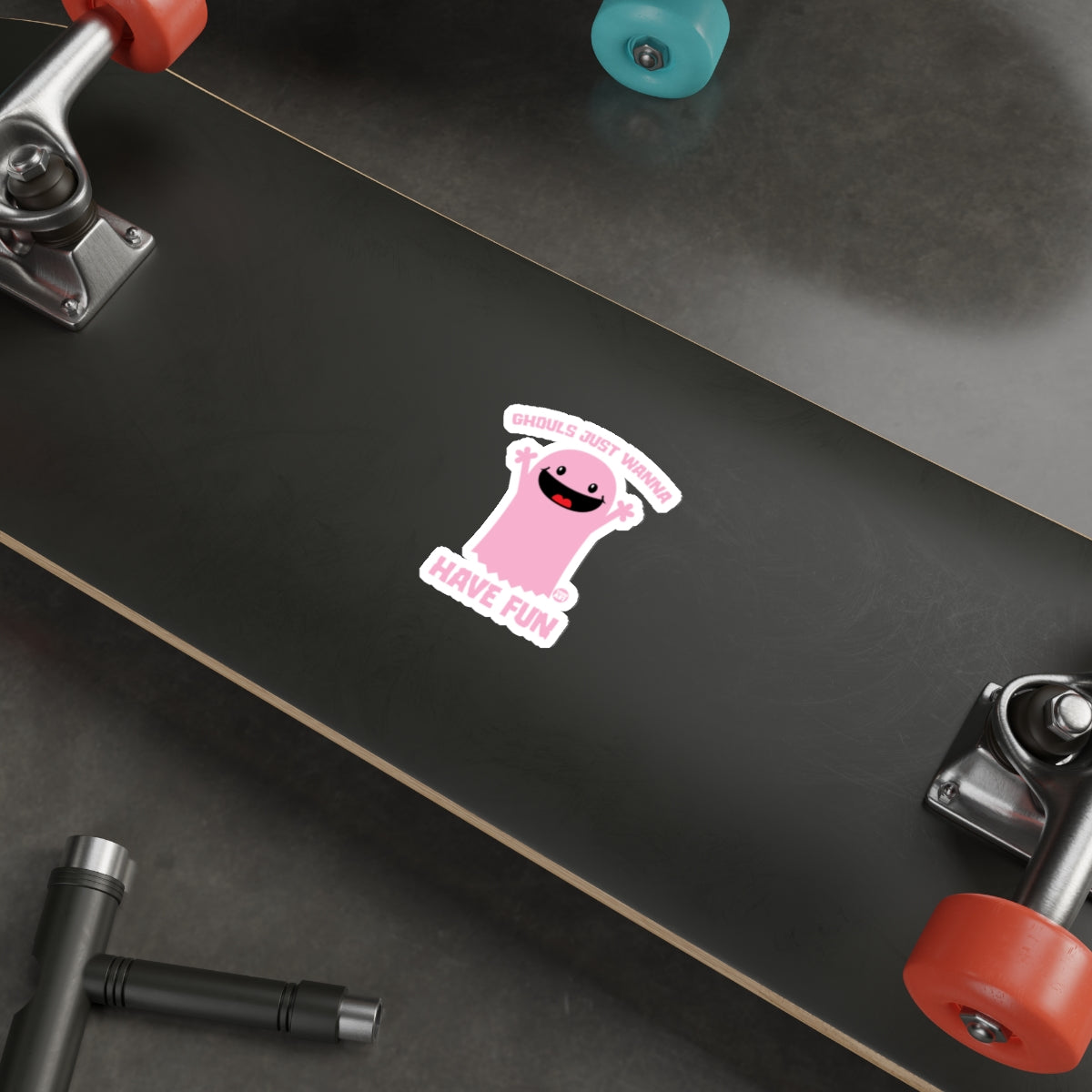 Ghouls Just Wanna Have Fun Sticker for Decorating Fun