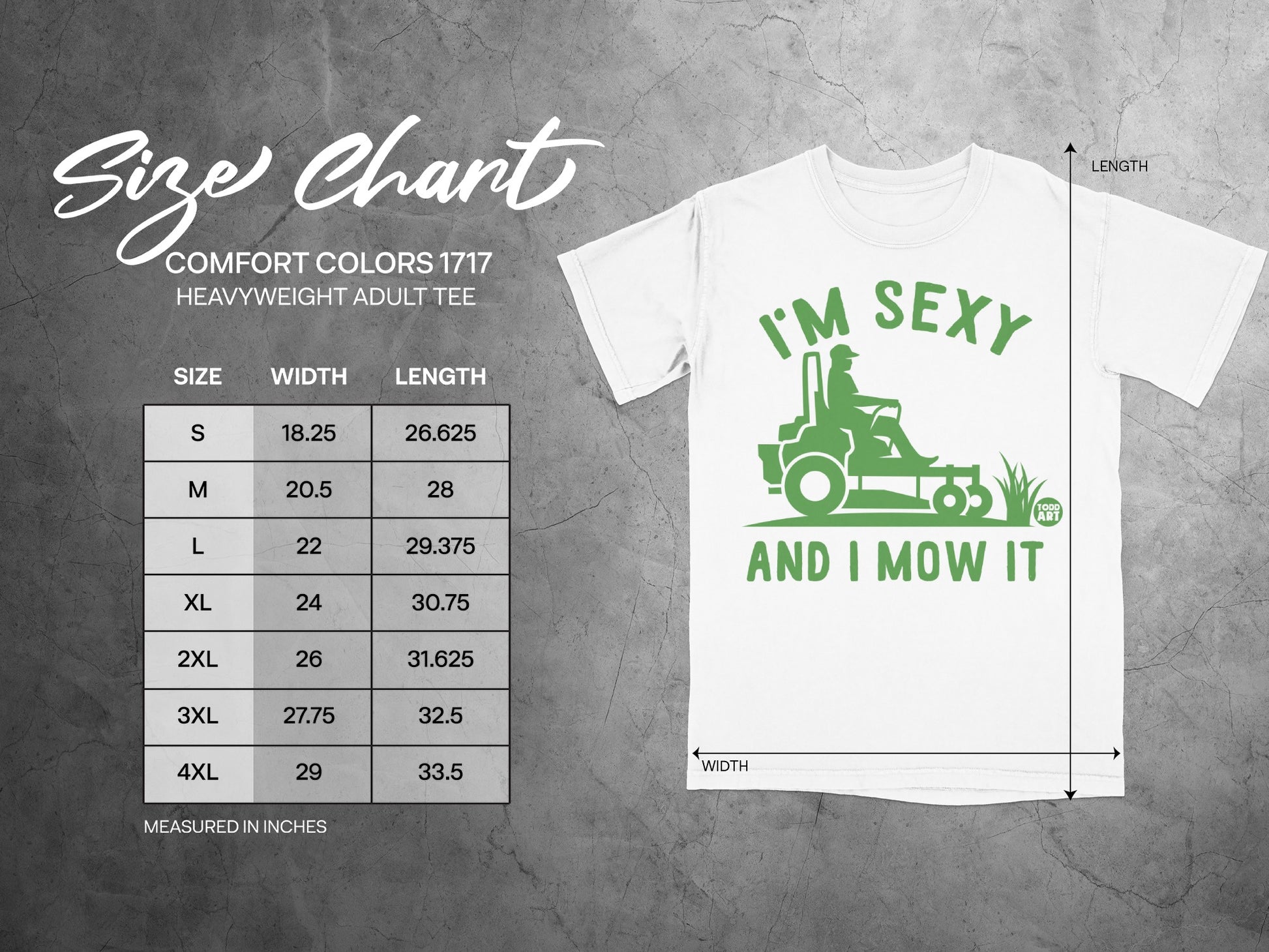I'M SEXY AND I MOW IT Funny Lawn Mowing product type